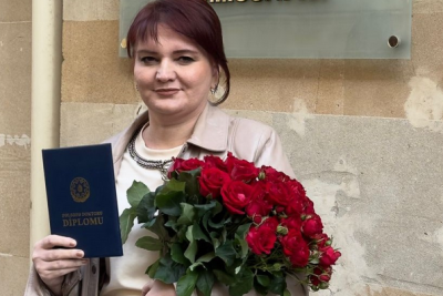 Gəncəli xanım alim oldu