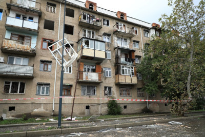 Gəncədə partlayan binanın sakinlərinin kirayə pulları kəsilib