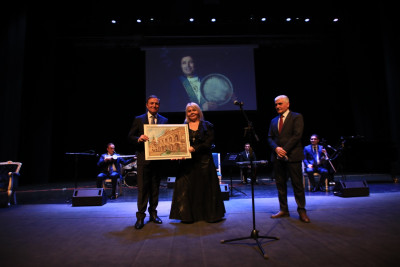 Gəncədə Mənsum İbrahimovun yaradıcılıq gecəsi baş tutub