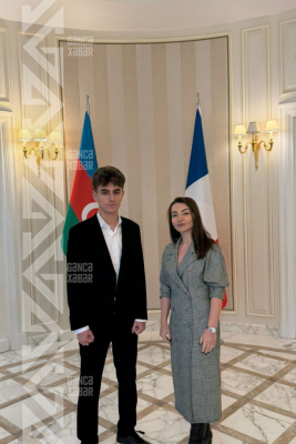 Gəncəli şagird Parisdə uğur qazandı
