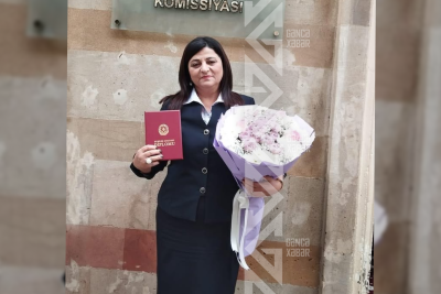 Gəncədə bioloq elmi dərəcəyə layiq görülüb