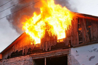 Gədəbəydə yanğın oldu