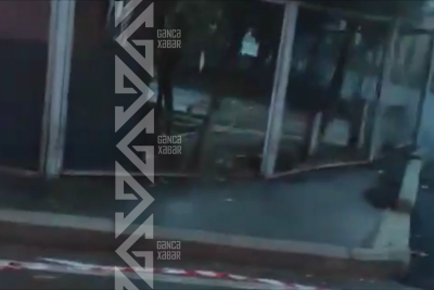 Gəncədə məktəb yolunda təhlükə