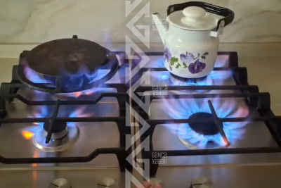 Gəncədə 100-ə yaxın ailə qaz kəsintisindən əziyyət çəkib