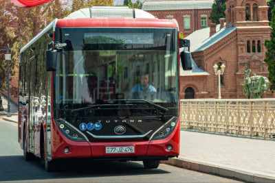 Gəncədə "BakuBus"la daşınan sərnişinlərin sayı 8 milyona yaxınlaşıb
