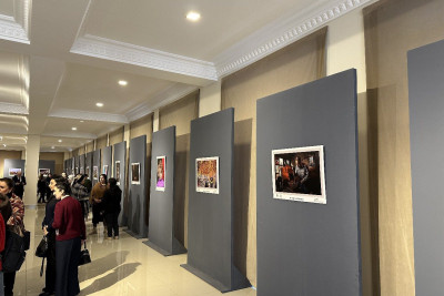 Gəncədə "Həmrəyliyin rəngləri" adlı sərgi nümayiş olunub