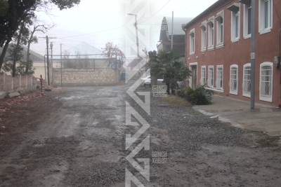 Gəncə sakinləri aldadıldı - Asfaltı qazıb getdilər