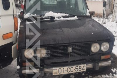 Qarlı hava qəzaya səbəb oldu