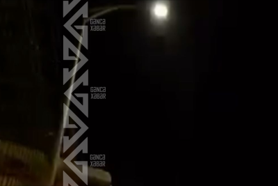 Gəncədə "göz vuran" küçə lampası