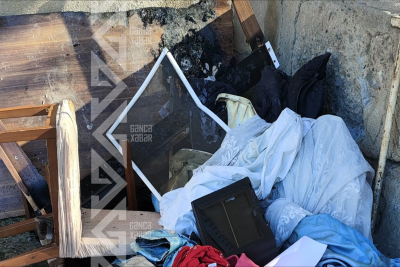 Gəncədə evdə yanğın olub