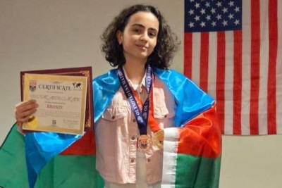 Gəncəli şagird ABŞ-də BİRİNCİ OLDU