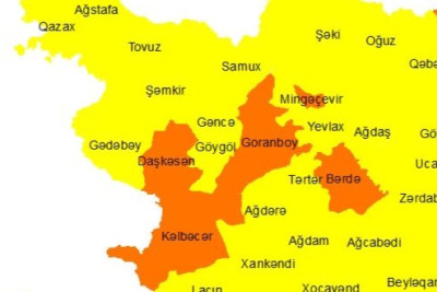 Gəncədə Sevgililər Günü güclü külək əsəcək