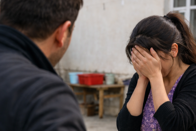 Arvadını döyən kişi Gəncədəki evini gecələr tərk edə bilməyəcək