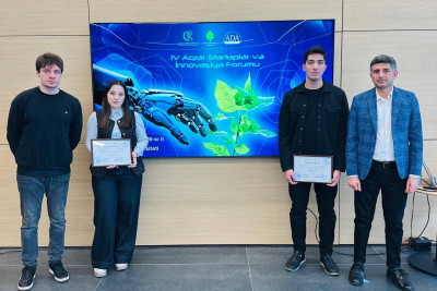 GDU tələbələri IV Aqrar Startaplar və İnnovasiya Forumunda fərqləndilər