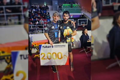 Gəncəli kikboksçudan iki nokaut – 2000 manat mükafat