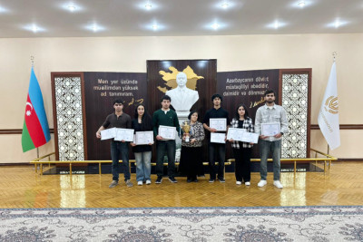 GDU tələbələri elmi-intellektual yarışın qalibi olub