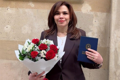 Gəncəli xanım elmi dərəcəyə layiq görüldü