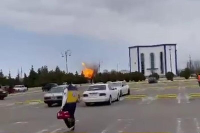 İran Naxçıvan aeroportuna dron hücumu edib