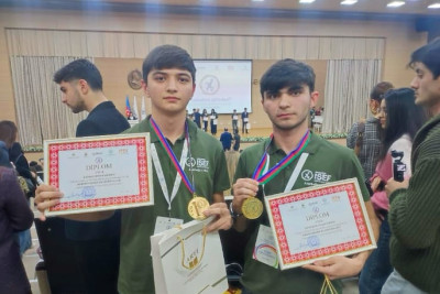 Gəncəli məktəblilər qızıl medal QAZANDI