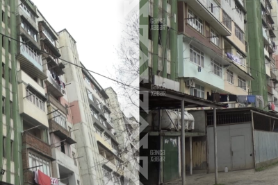 Gəncədə 9-cu mərtəbədən yıxılan qızın həyatı XİLAS EDİLDİ