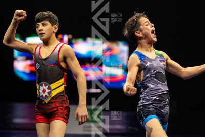 Gəncə güləşinin fəxrləri – Məhəmməd Kərimov, Elman İsmayılov