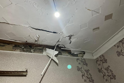 Gəncədə evdə partlayış olub