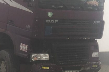 Göygöldə yük avtomobili qəzaya düşüb