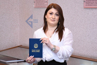 Gəncəli pedaqoq ALİMLİK zirvəsinə yüksəldi