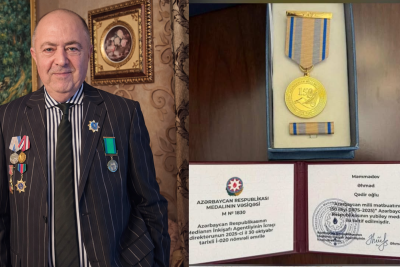 Gəncəli telejurnalist Prezident tərəfindən təltif olunub