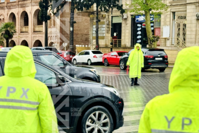 Yağışlı hava ilə bağlı sürücülərə MÜRACİƏT