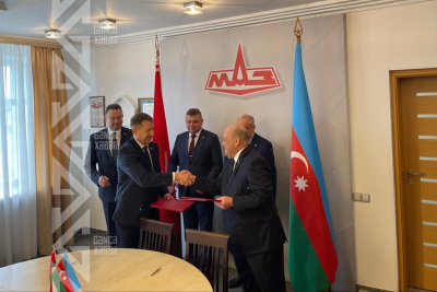 Minskdə Gəncə Avtomobil Zavodu ilə MAZ arasında saziş imzalandı