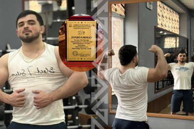 Gəncəli bahadır 22 yaşında "BÖYÜK məşqçi" adına layiq görülüb