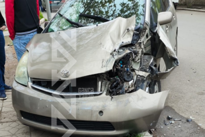 Gəncədə zəncirvari qəza baş verib