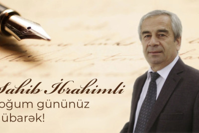 Bu gün gəncəli yazıçı Sahib İbrahimlinin doğum günüdür