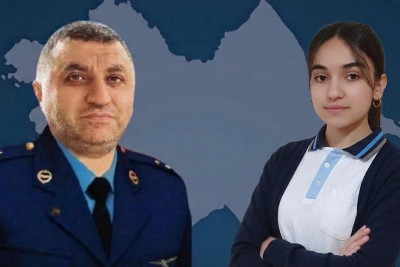 Şəhid qızı buraxılış imtahanında 290 bal toplayıb