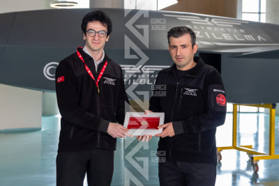 Selçuk Bayraktar GƏNCƏLİ mühəndisi təltif edib