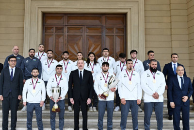 Gəncəli güləşçi İlham Əliyevə qızıl medal söz verdi