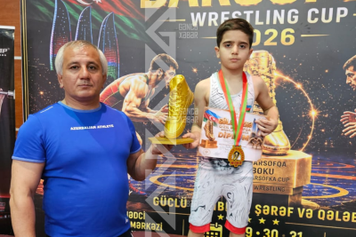 Gəncə şəhər 23 nömrəli məktəbin şagirdi QIZIL medal qazandı