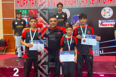 Gəncənin əlcək ustaları Azərbaycan çempionatında uğur qazandılar