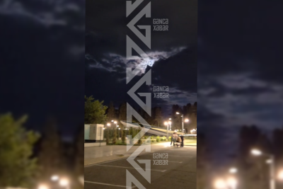 Gəncə Memorial Kompleksinin ərazisi yenidən işıqlandırıldı