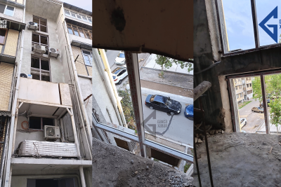 Gəncədə binanın azyaşlı sakinləri təhlükə altındadır
