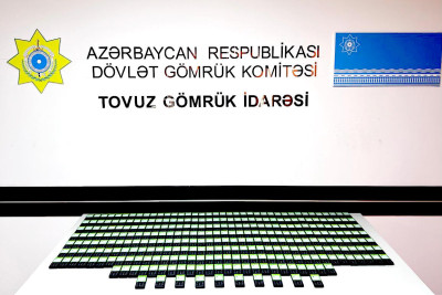 "Qırmızı Körpü" gömrük postunda 300 ədəd telefon aşkarlandı