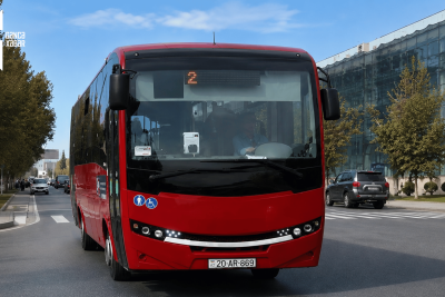 Gəncədə 2 və 8 nömrəli avtobuslarda kondisionerlər yenə işləmir