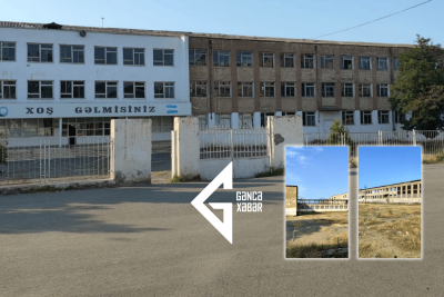Gəncədə bu məktəbin şagirdləri köçəri həyatı yaşayırlar