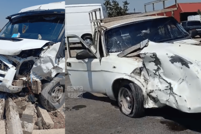 "Ford Transit"lə "QAZ-3110" toqquşdu