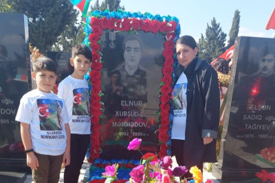 Gəncəli şəhidin oğlu hərbçi olmaq yolunu seçdi