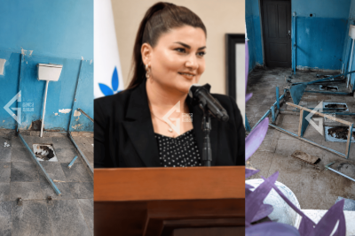 Direktor vəzifəsini itirdi, məktəbin tualetini dağıtdı - İDDİA