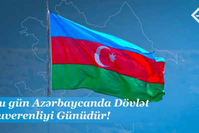 Bu gün Azərbaycanda Dövlət Suverenliyi Günüdür