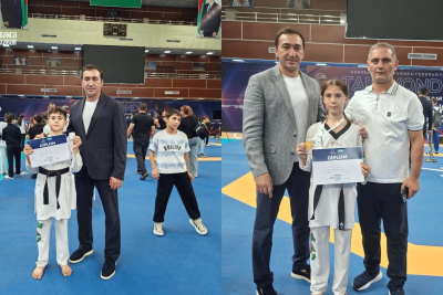 Gəncəli şagirdlər ölkə birinciliyində medal qazanıblar