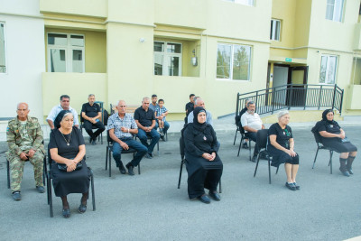 Şəhid ailələrinə və müharibə əlillərinə 50 mənzil verildi